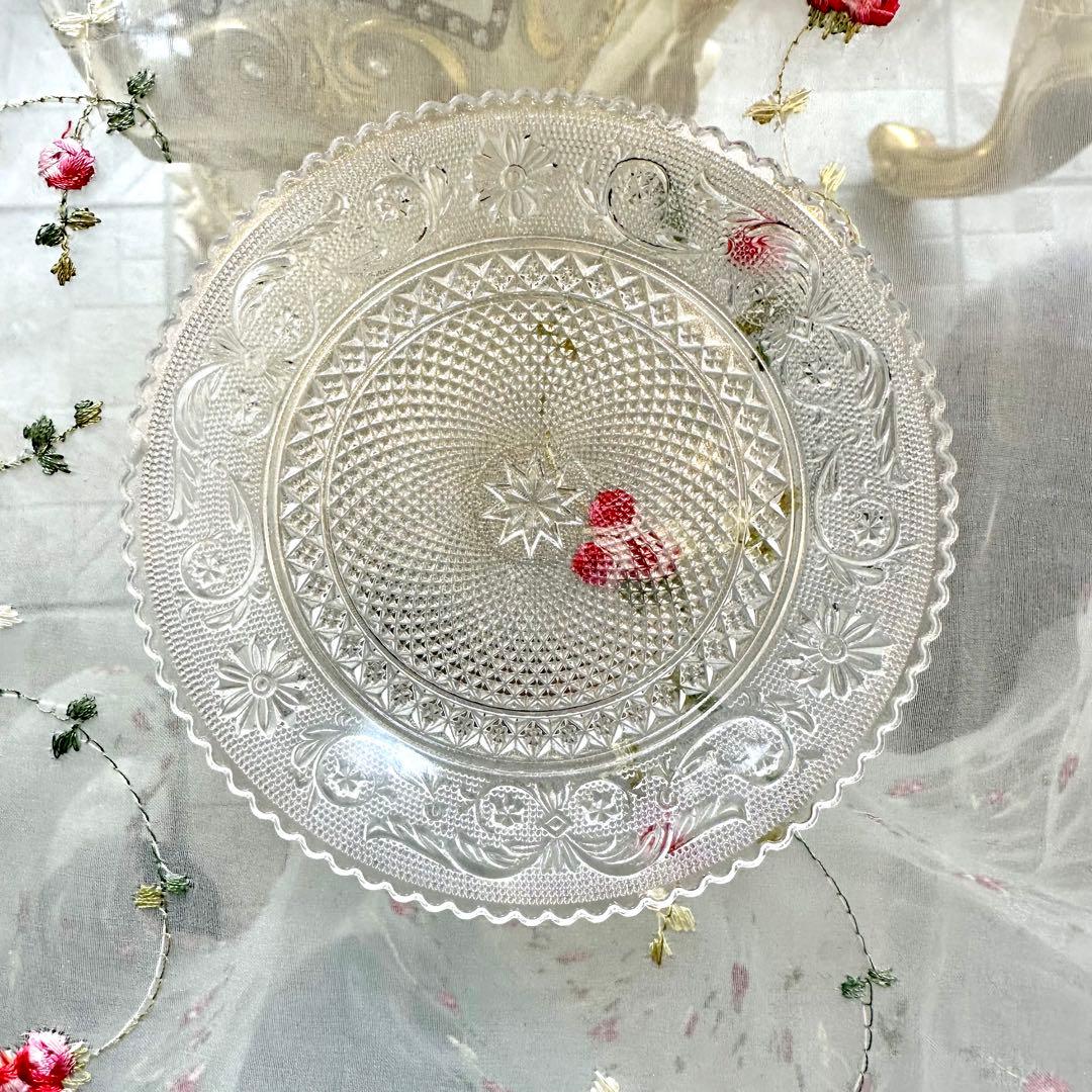Baccarat バカラ　アラベスクミニプレート＆ボウル　クリスタル