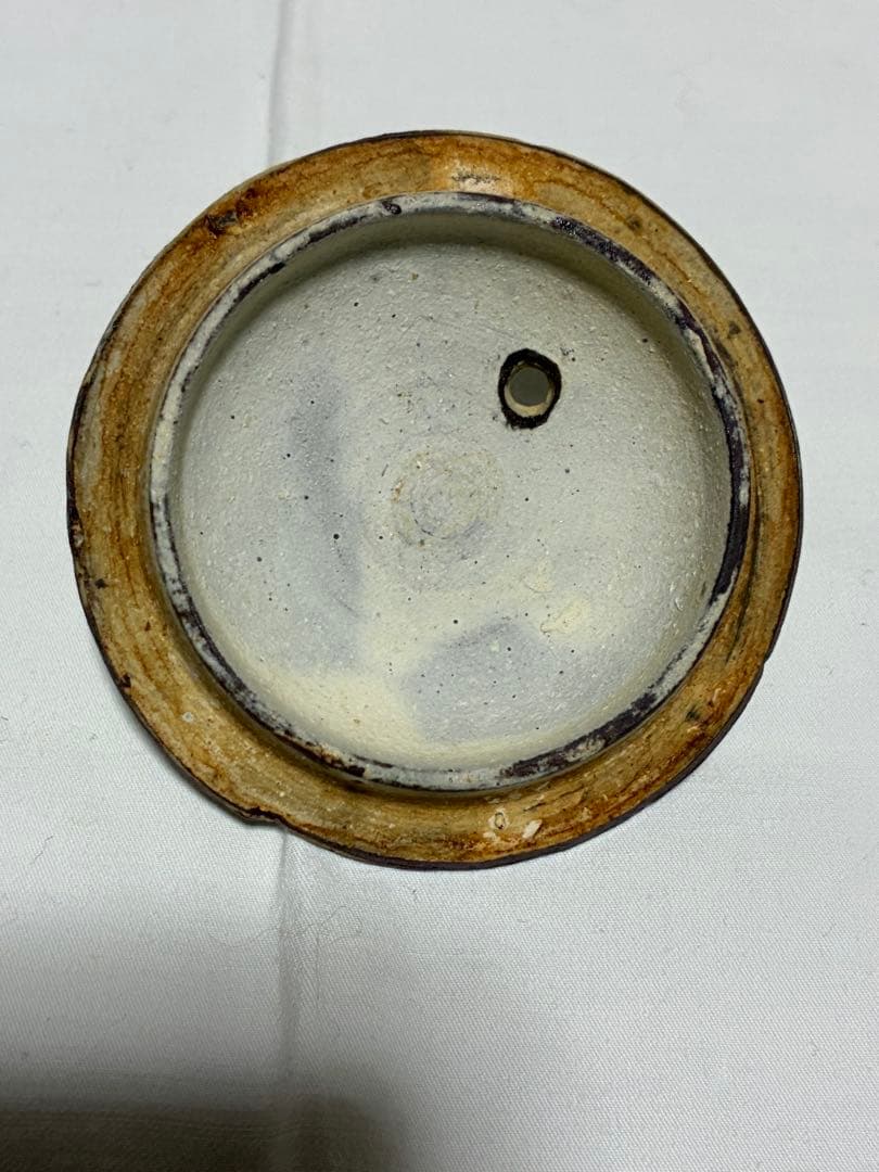 壺屋焼　琉球陶器　急須　土瓶　作者不明　金城次郎？　琉球焼　骨董　アンティーク