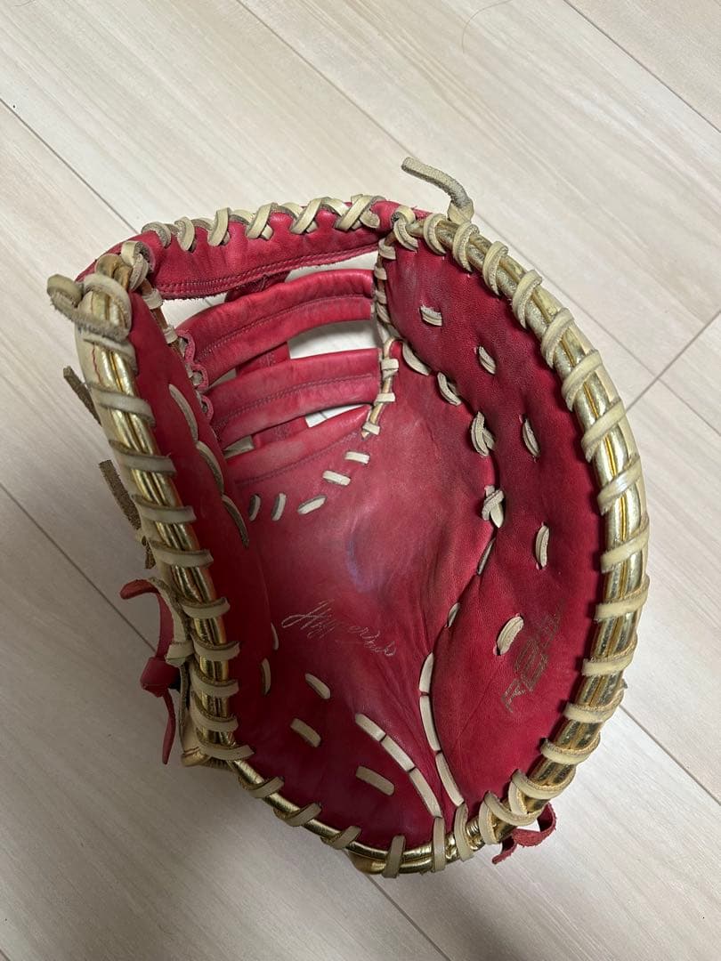 Rawlings 軟式グローブ レッド/ベージュ