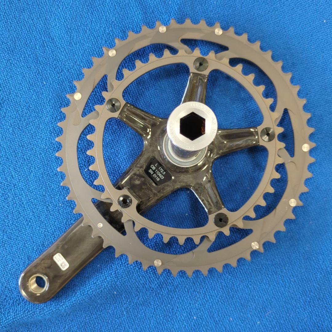 新品Campagnolo Athena 11速 クランク 53/39 172.5