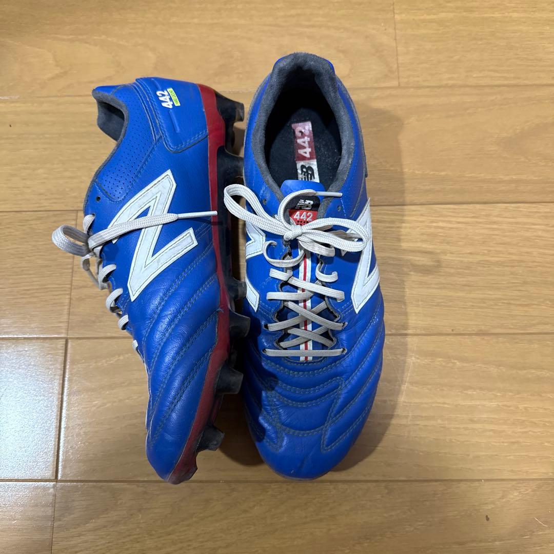 New Balance 442 サッカーシューズ スパイク 青　27.5cm