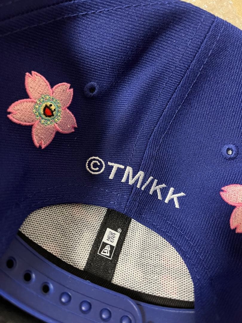 NEW ERA 9FORTY ネイビー キャップ 村上隆 ドジャース