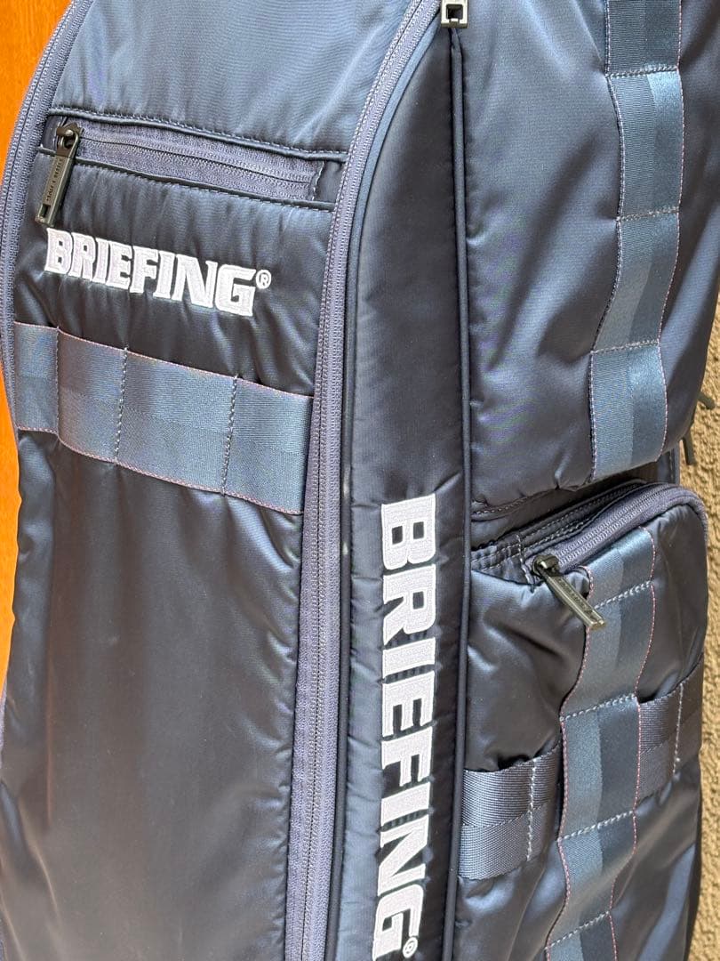 【美品】BRIEFING CR-6 ネイビー　キャディバッグ