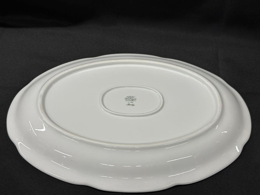 【USED】RichardGinori プレート　オーバル　パーティー　35cm