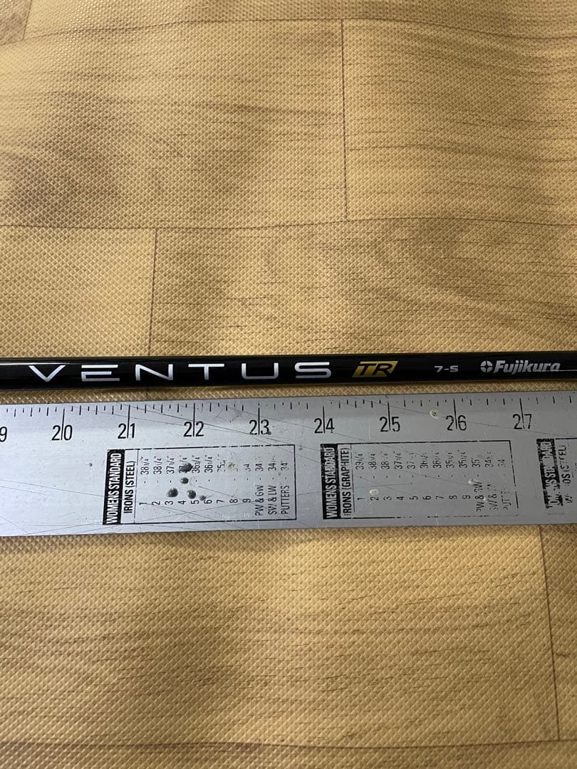 240 フジクラ　ベンタスブラックTR 7S ピンスリーブ付　ドライバー用