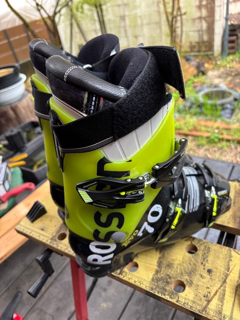 ROSSIGNOL スキー ブーツEVO 70 グリーン/ブラック