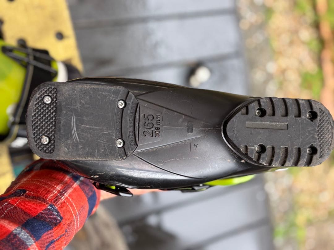 ROSSIGNOL スキー ブーツEVO 70 グリーン/ブラック
