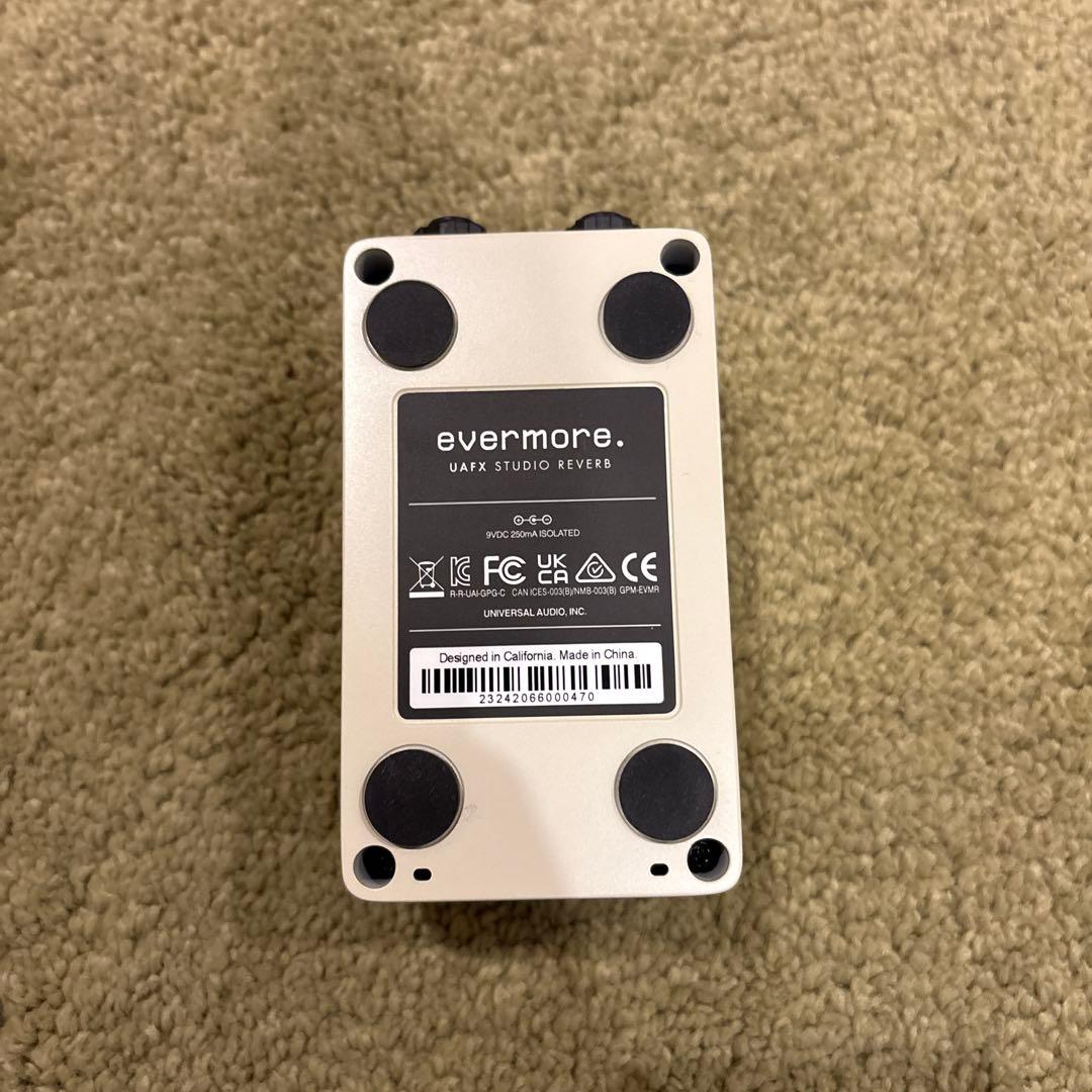 UAFX evermore スタジオリバーブ