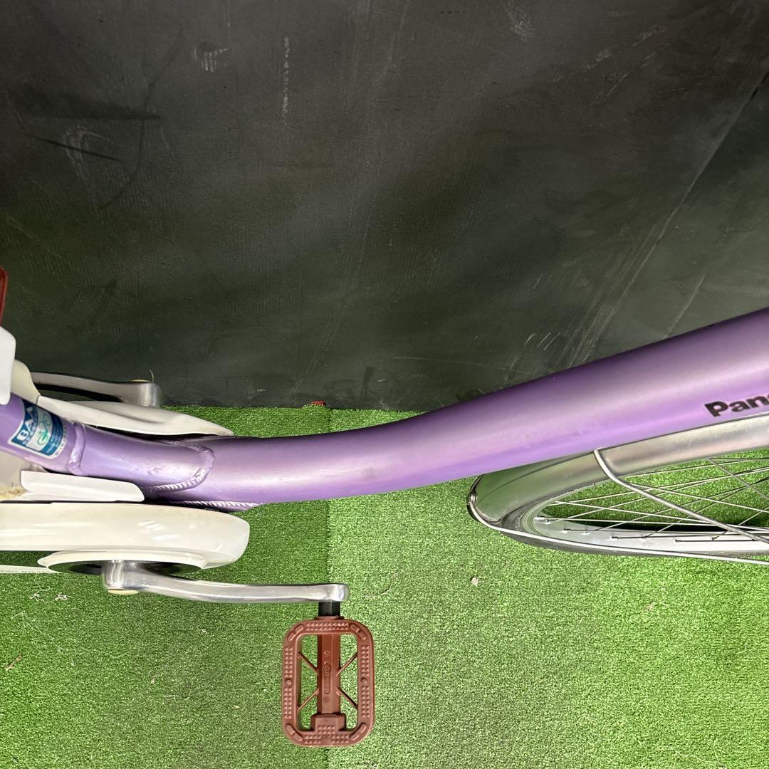 電動自転車 Panasonic Lithium vivi パープル 45★