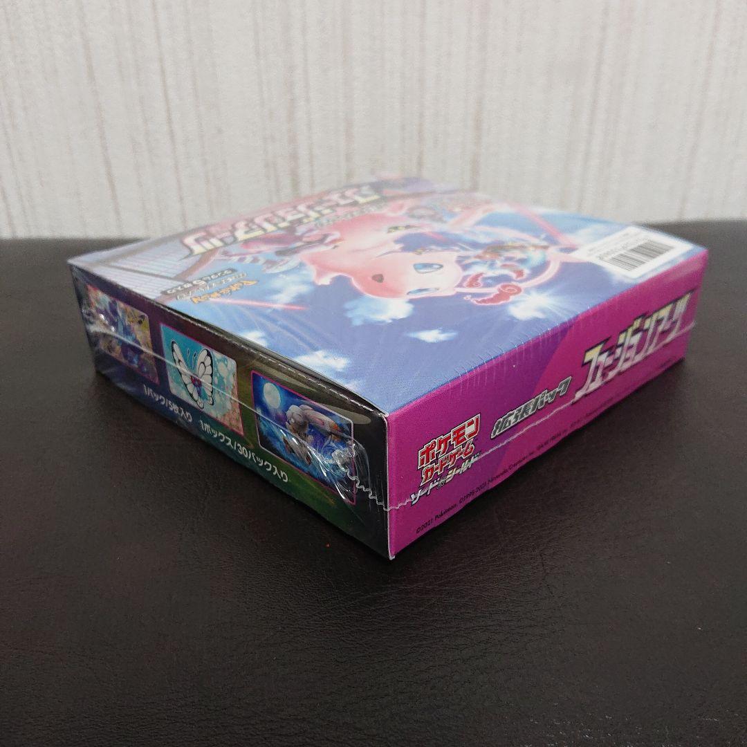新品未開封 シュリンク付き 未開封 ポケモンカード フュージョンアーツ 1box