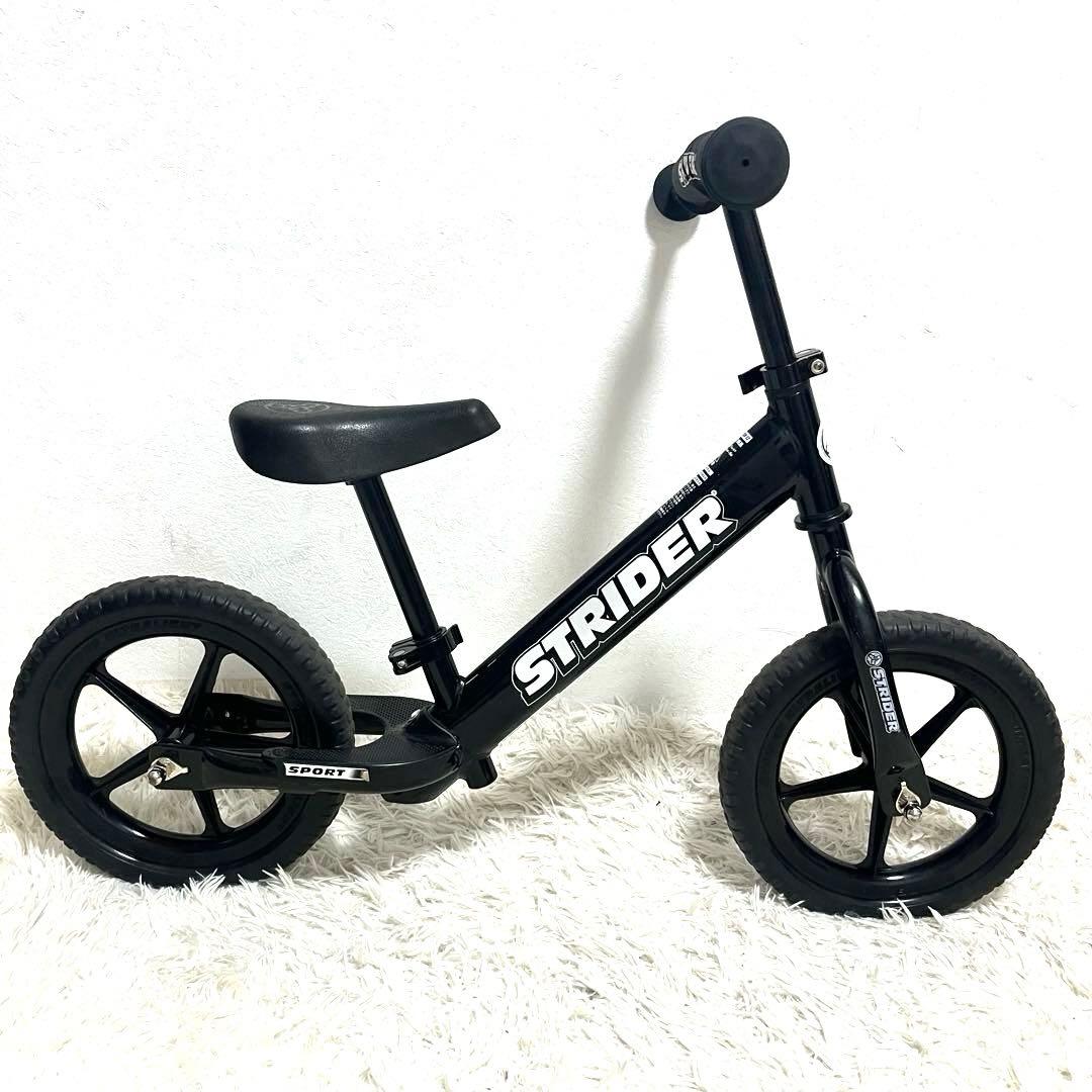 美品 STRIDER ストライダー スポーツ ブラック 12インチ 付属品多数