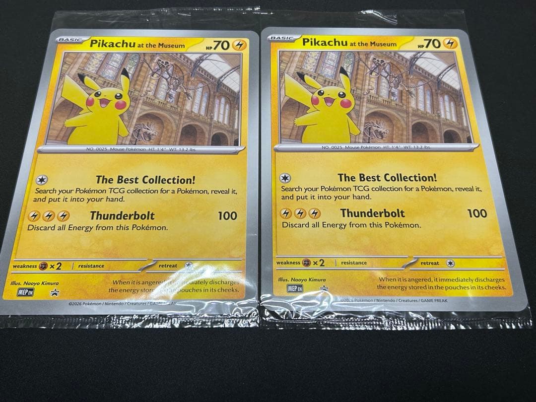 【最安値】Pikachu at the Museum 10枚セット