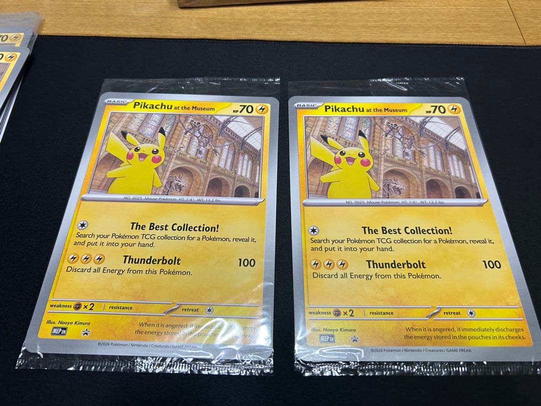 【最安値】Pikachu at the Museum 10枚セット