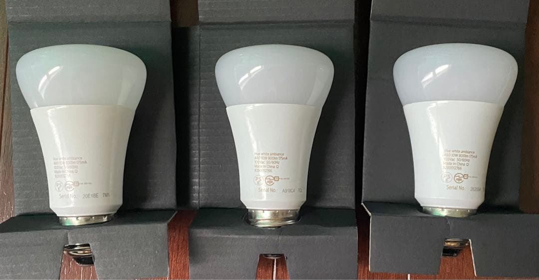 [値引き中]　3個セットPHILIPS Hue White Ambiance
