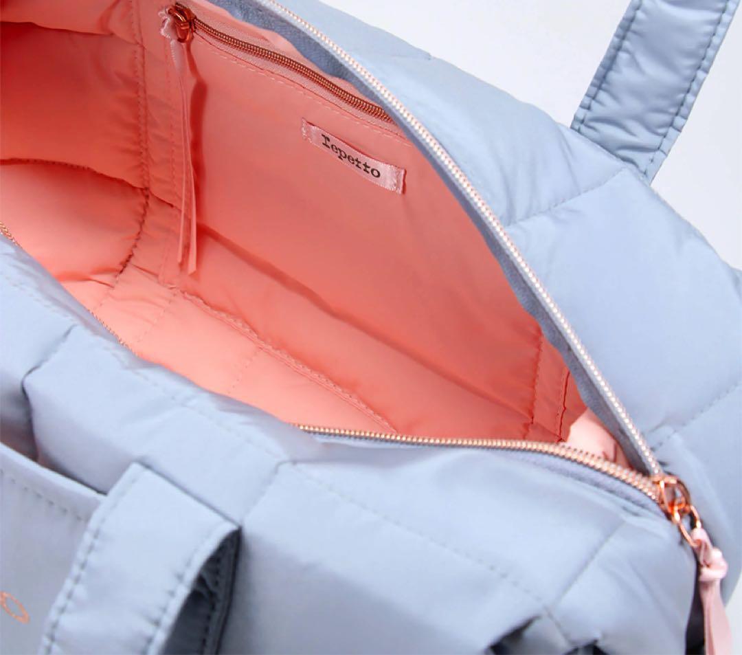 Repetto ライトブルー ダッフルバッグ M