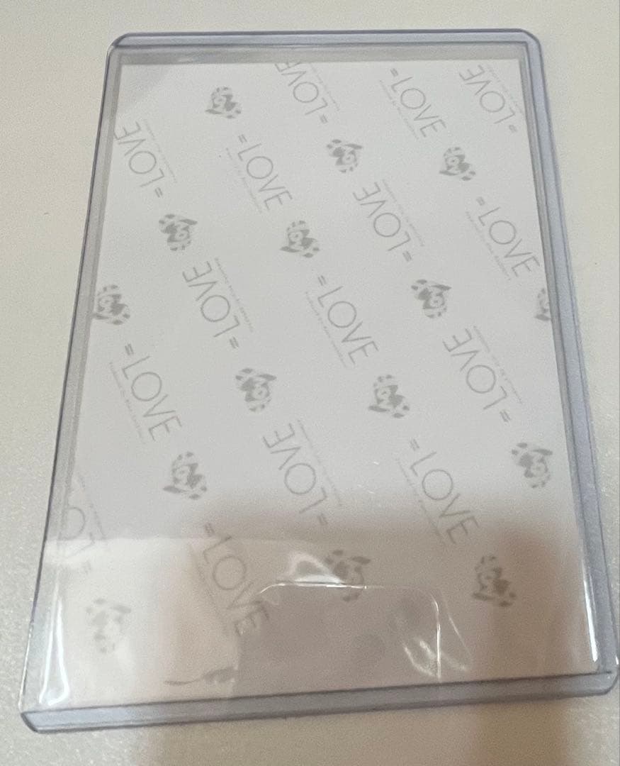=LOVE 大場花菜 生写真 直筆 呪って呪って コメントあり 即購入❌