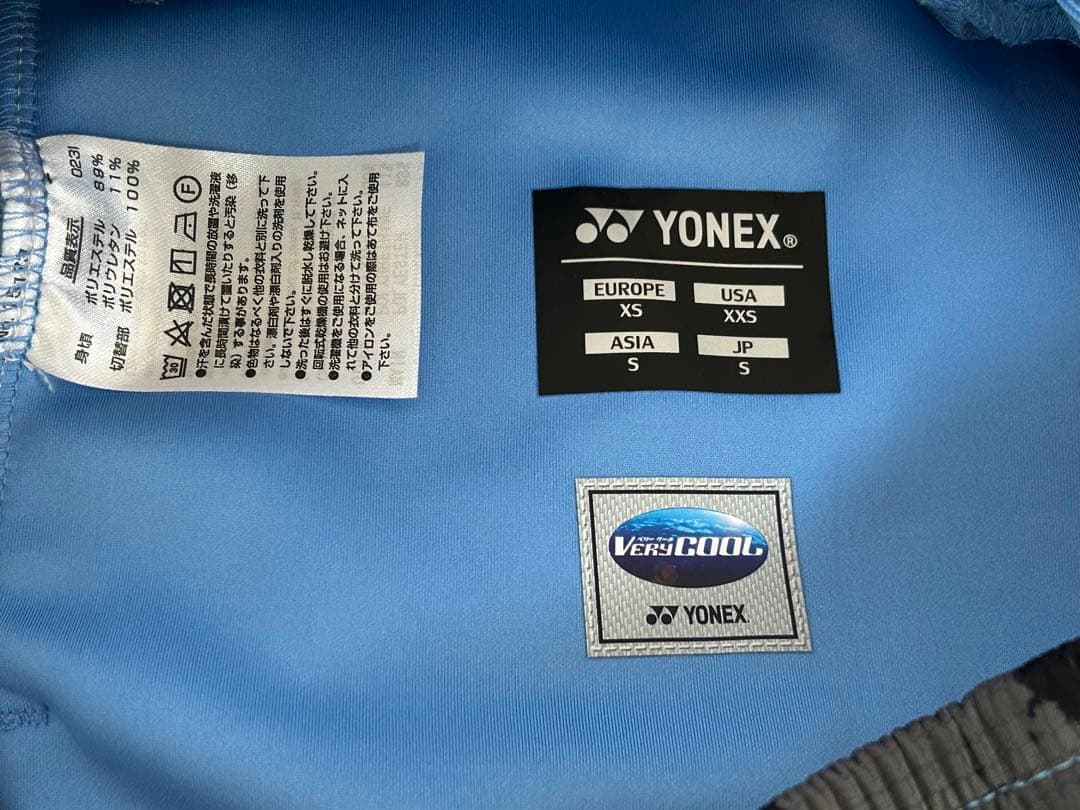 YONEX ゲームシャツ 中国代表 S 15173