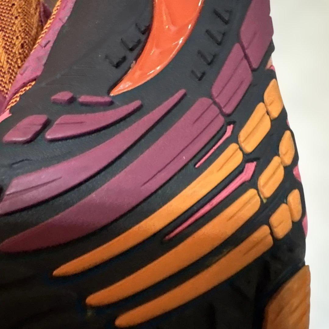 Vibram 5本指フィットネスシューズ オレンジ/パープル