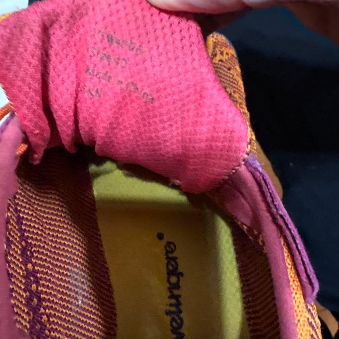 Vibram 5本指フィットネスシューズ オレンジ/パープル