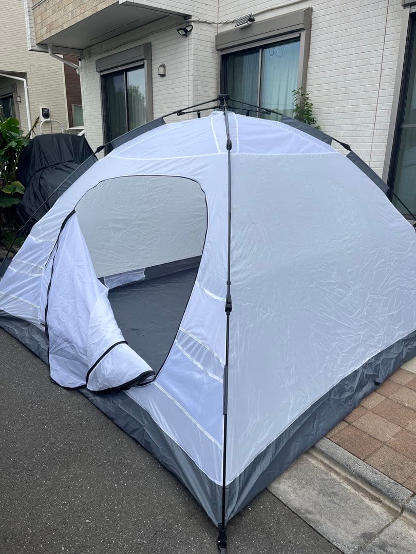 FIELDOOR ワンタッチテント300 大型 4~6人用 ドームテント