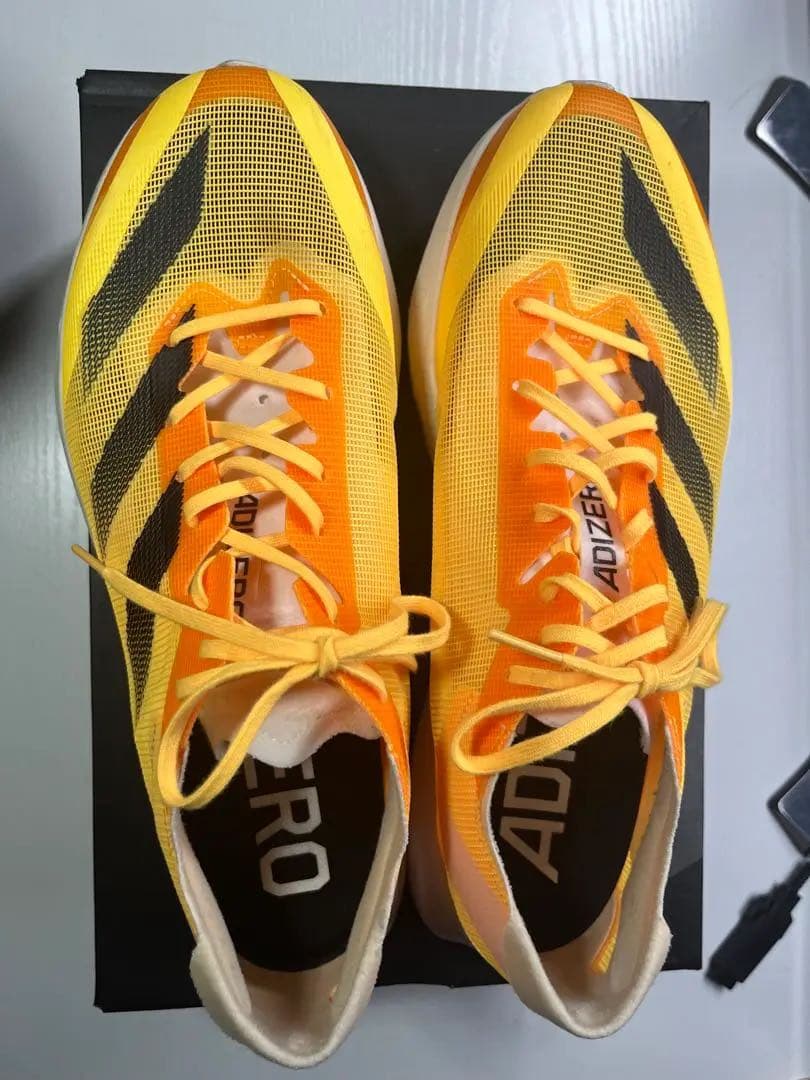 【美品】adidas ADIZERO JAPAN 8 アディゼロ 27.5cm