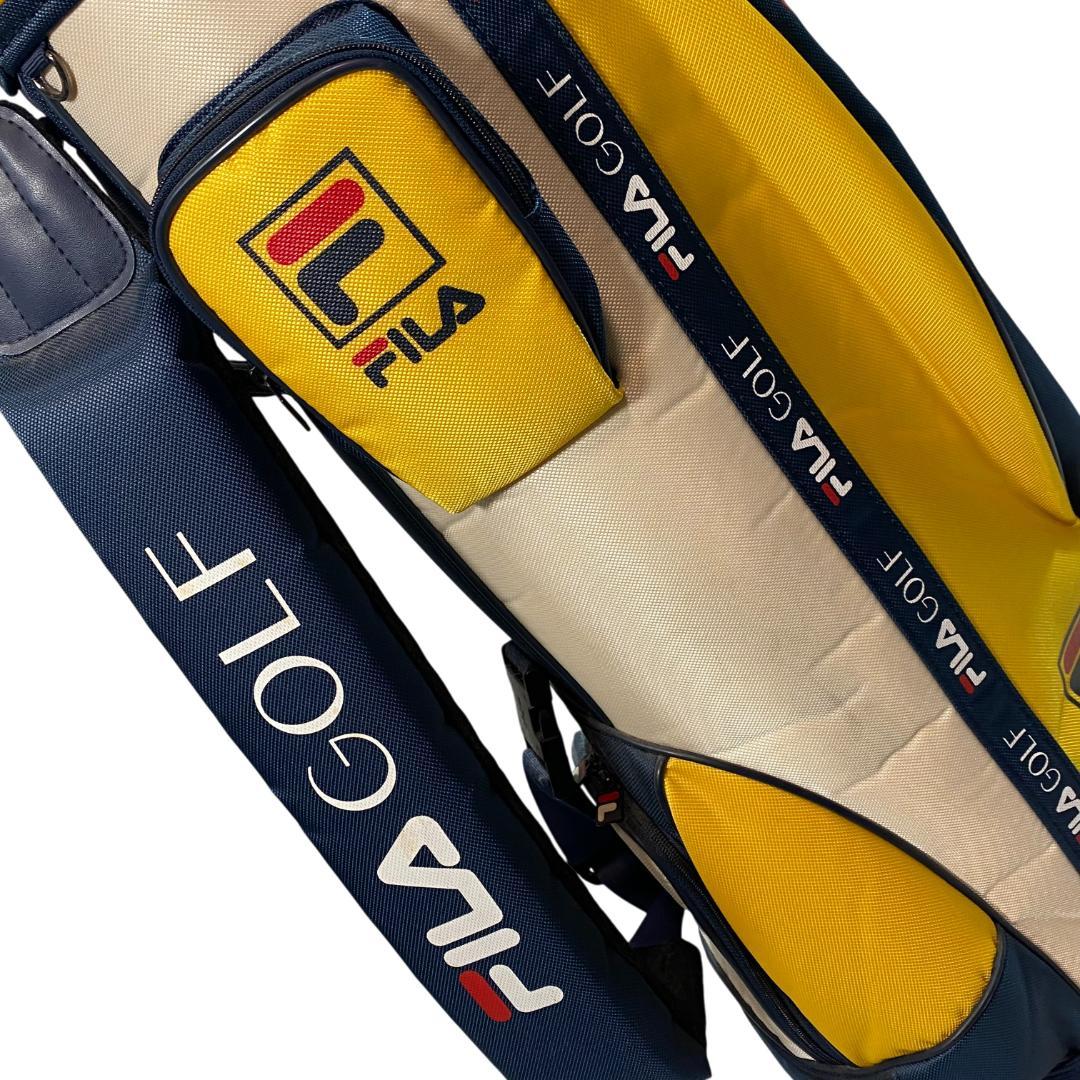 FILA GOLF フィラゴルフ ヘッドカバー付き キャディバッグ 3分割