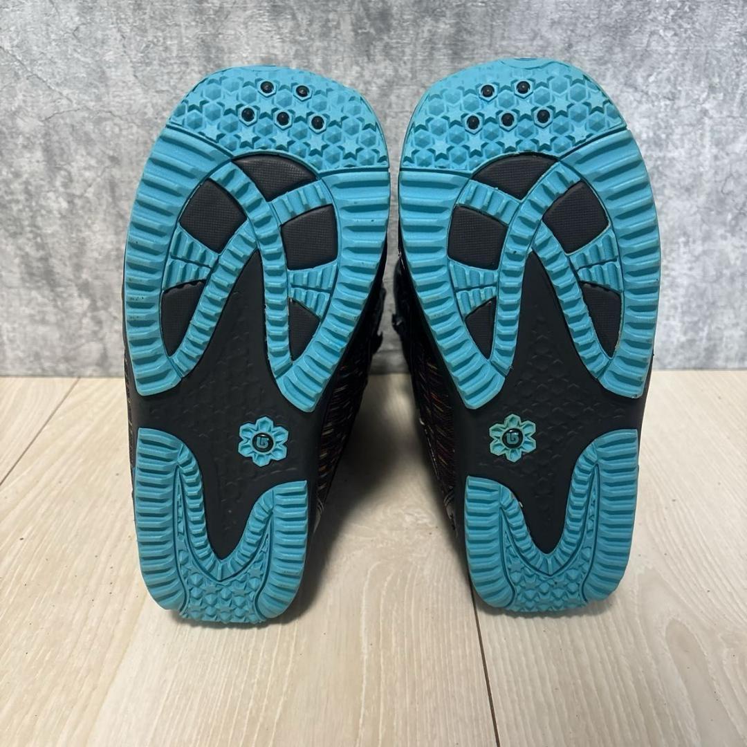 【良品】BURTON レディース スノーボード 3点セット 140㎝ 23.0㎝