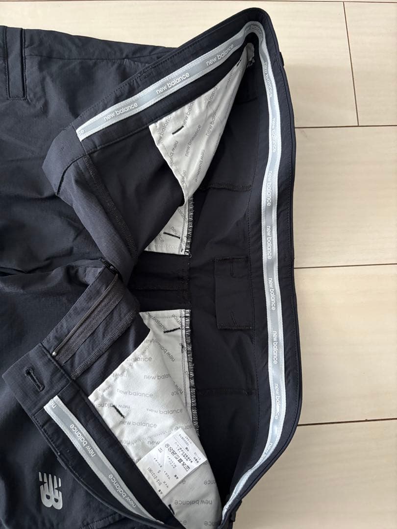 New Balance ブラック ゴルフパンツ