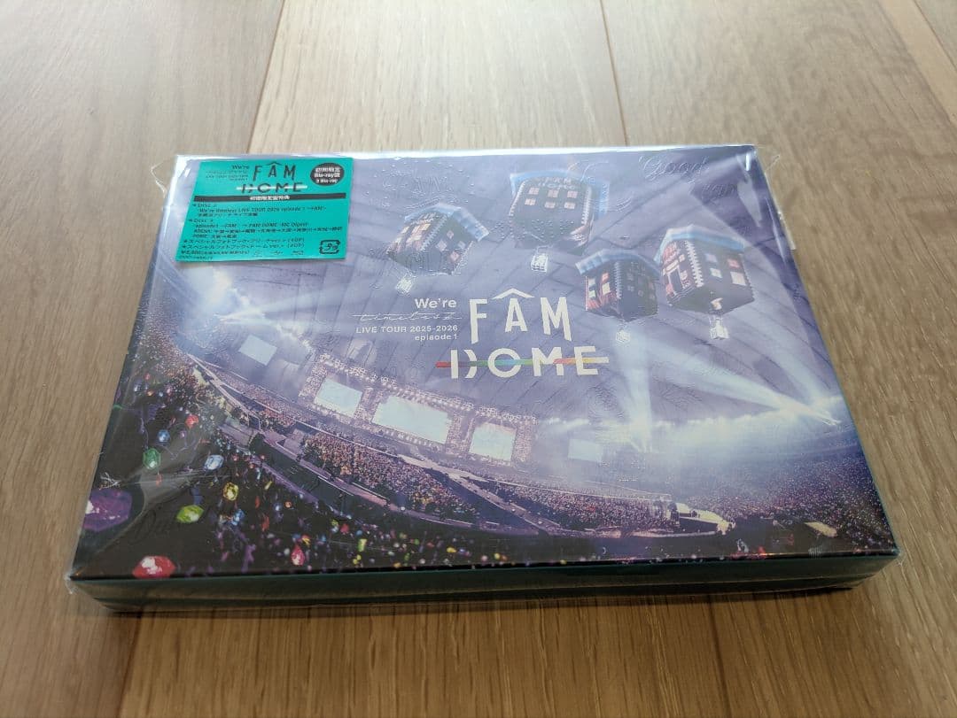 アイドル timelesz LIVE TOUR 2025-2026 FAM DOME