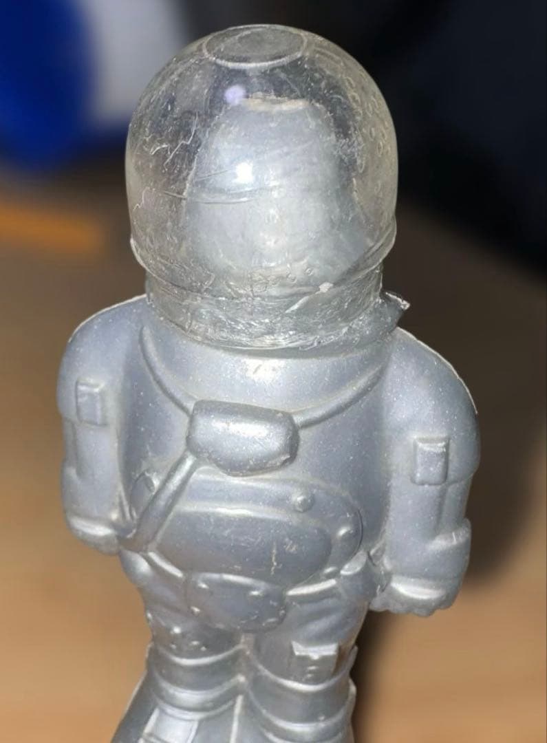 昭和 ソフビ　宇宙飛行士　アポロ11号ポリソフビ 約12cmキャプテンウルトラ？