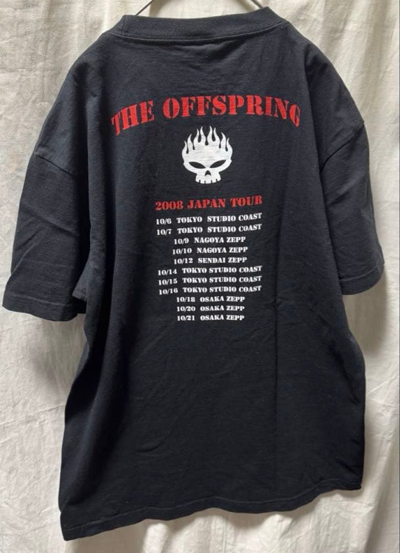 the offspring ブラック　tシャツ　2008