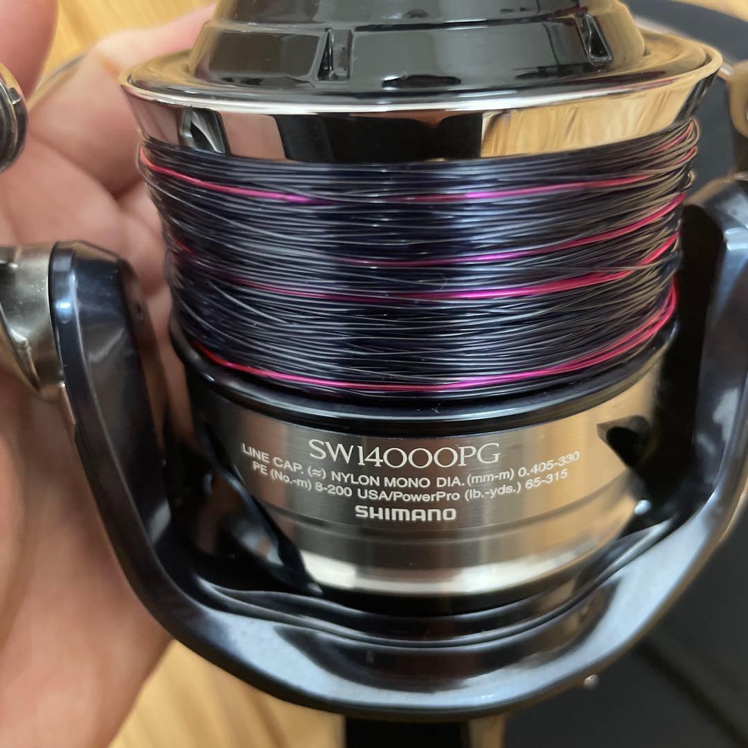 シマノ　ツインパワーsw 14000PGスピニングリール