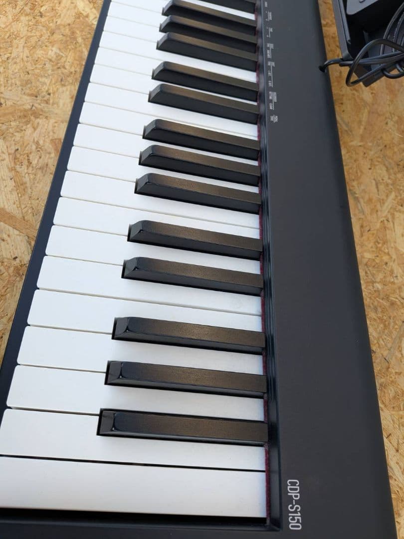 CASIO 電子ピアノ CDP-S150（88鍵盤）ブラック