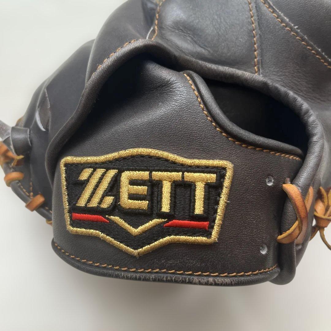 ZETT プロステイタス　キャッチャーミット　軟式用　ブラック