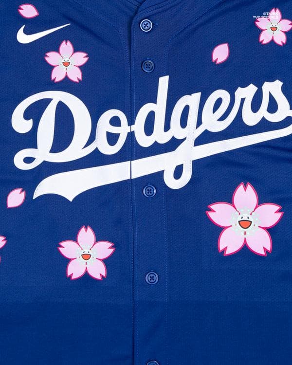 希少　村上隆 MLB Dodgers Tokyo Away Jersey XXL