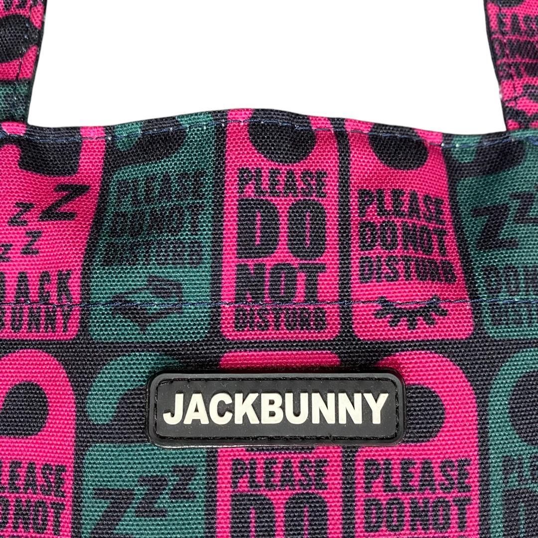 JACK BUNNY ジャックバニー ボストンバッグ ピンク グレー ゴルフ