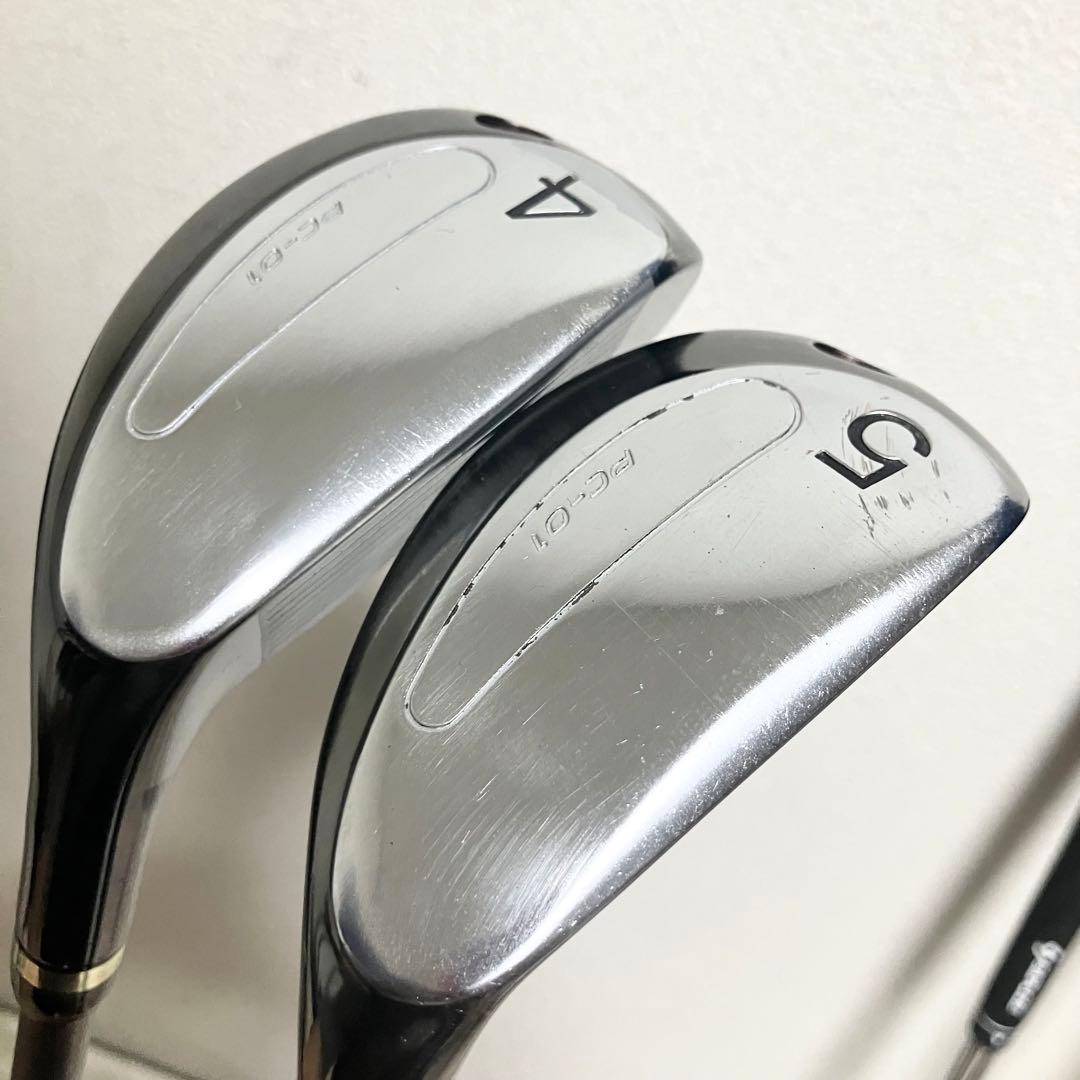 【グリップ新品】PRGR egg プロギア エッグ ゴルフアイアンセット④⑤/R