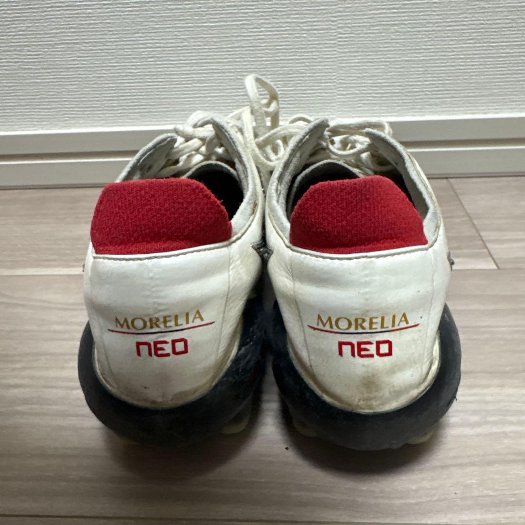 MORELIA モレリア ネオ3 JAPAN ホワイトレッド 25cm