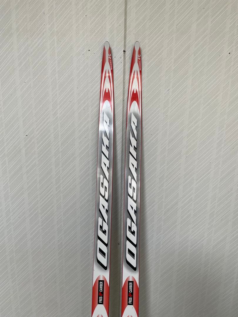 OGASAKA スキー板 170cm Rottefellaバインディング付き