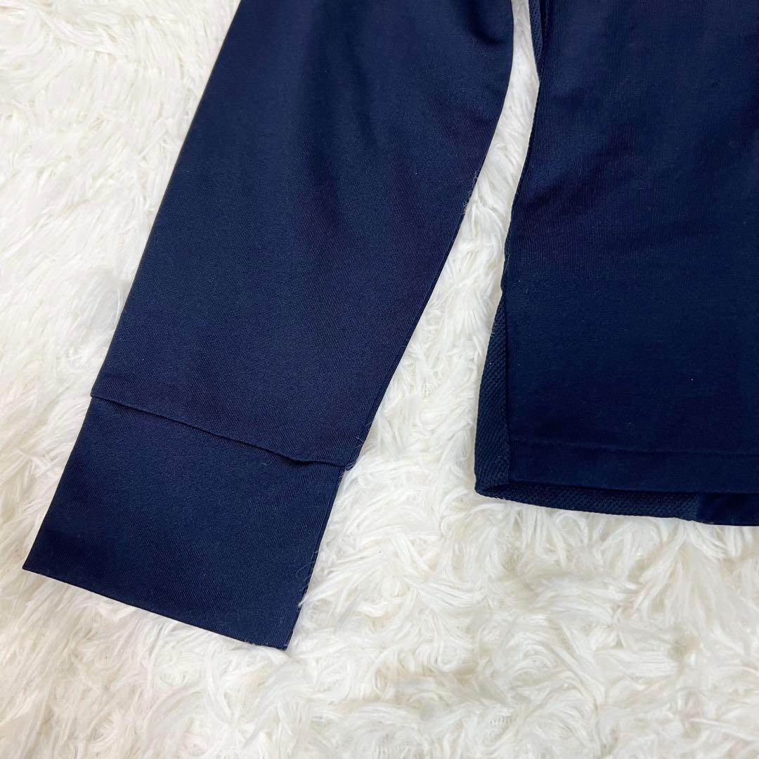 ラルフローレン ゴルフ 長袖 スポーツウェア ハーフジップ ポニーロゴ 刺繍 紺
