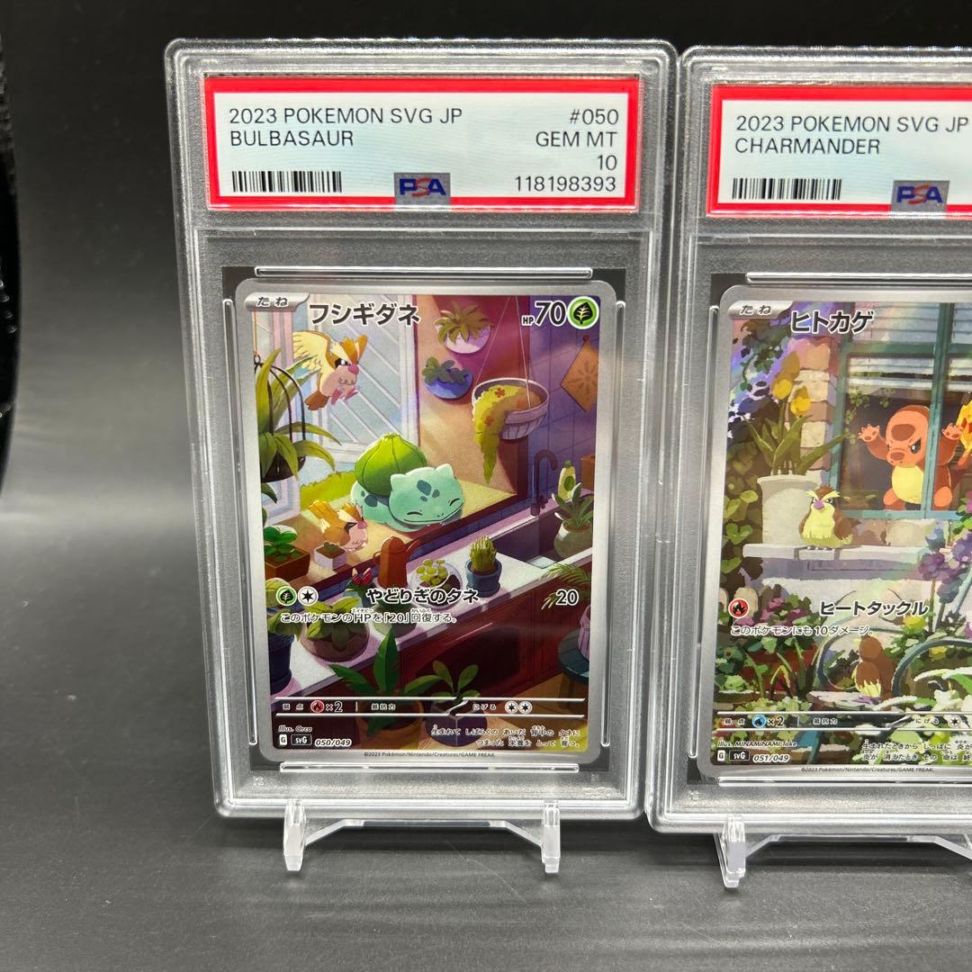 連番！ポケモンカード スペシャルデッキセットEX 御三家 AR PSA10