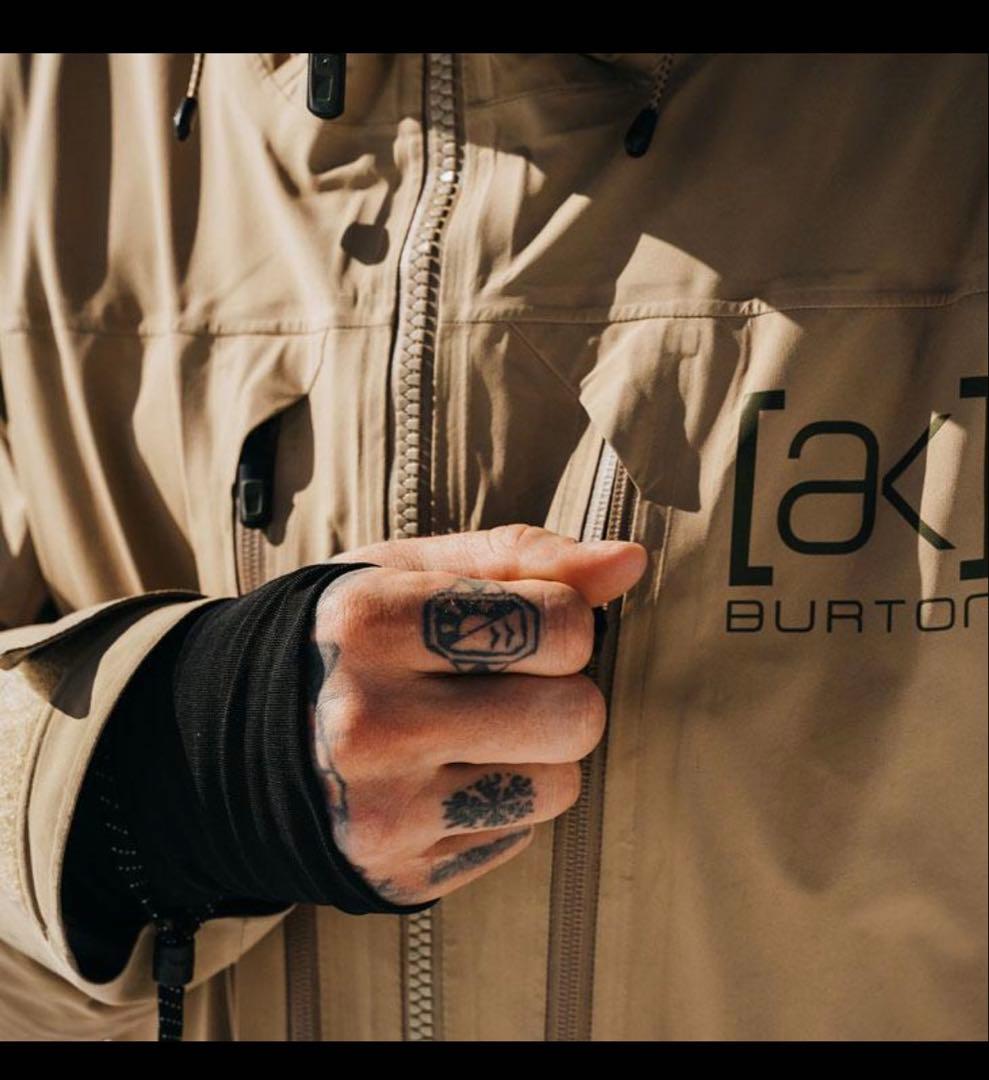 Burton ak ベージュ ブラック　セット　スノーボード　ウエア　バートン