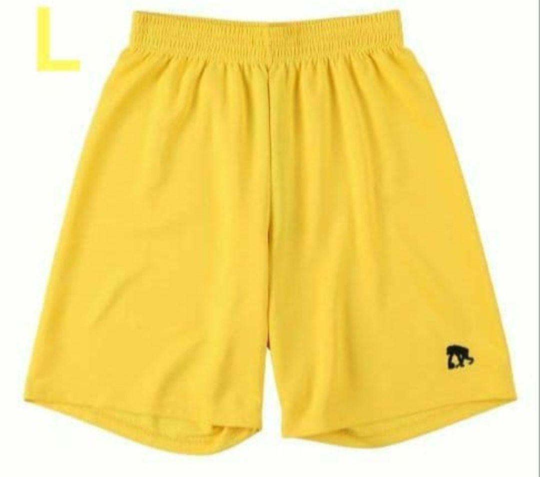【新品未開封品】エゴザル　バスパン　Tシャツ セット　イエロー　Ｌ
