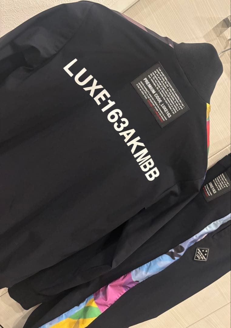 AKM luxe163 セットアップ　 キャンディカモ レインボーカモ ジャージ