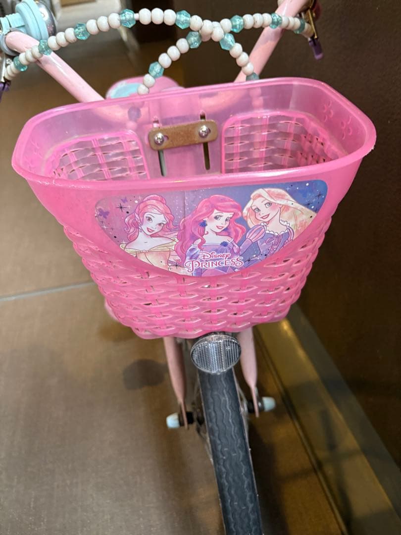 【直接引き取り限定】プリンセスデザイン幼児用自転車