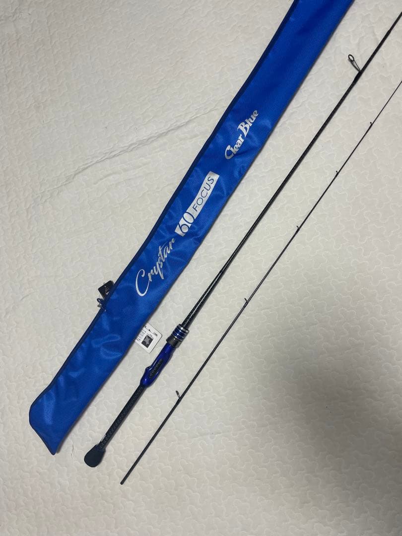 クリスター 60フォーカス Clear Blue アジングロッド　クリアブルー