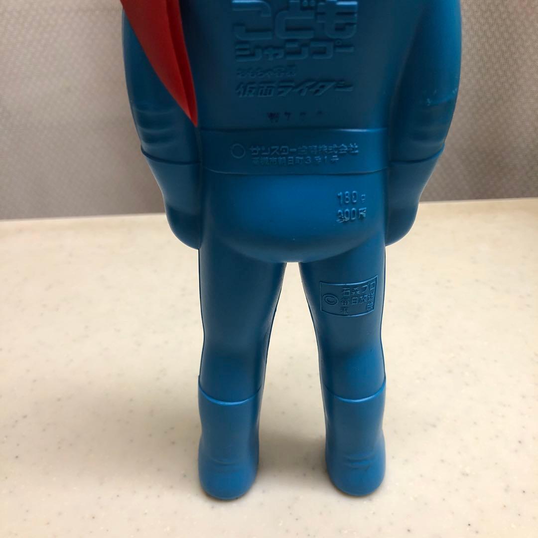 仮面ライダー サンスター こどもシャンプー ソフビ 人形 おもちゃシャンプー
