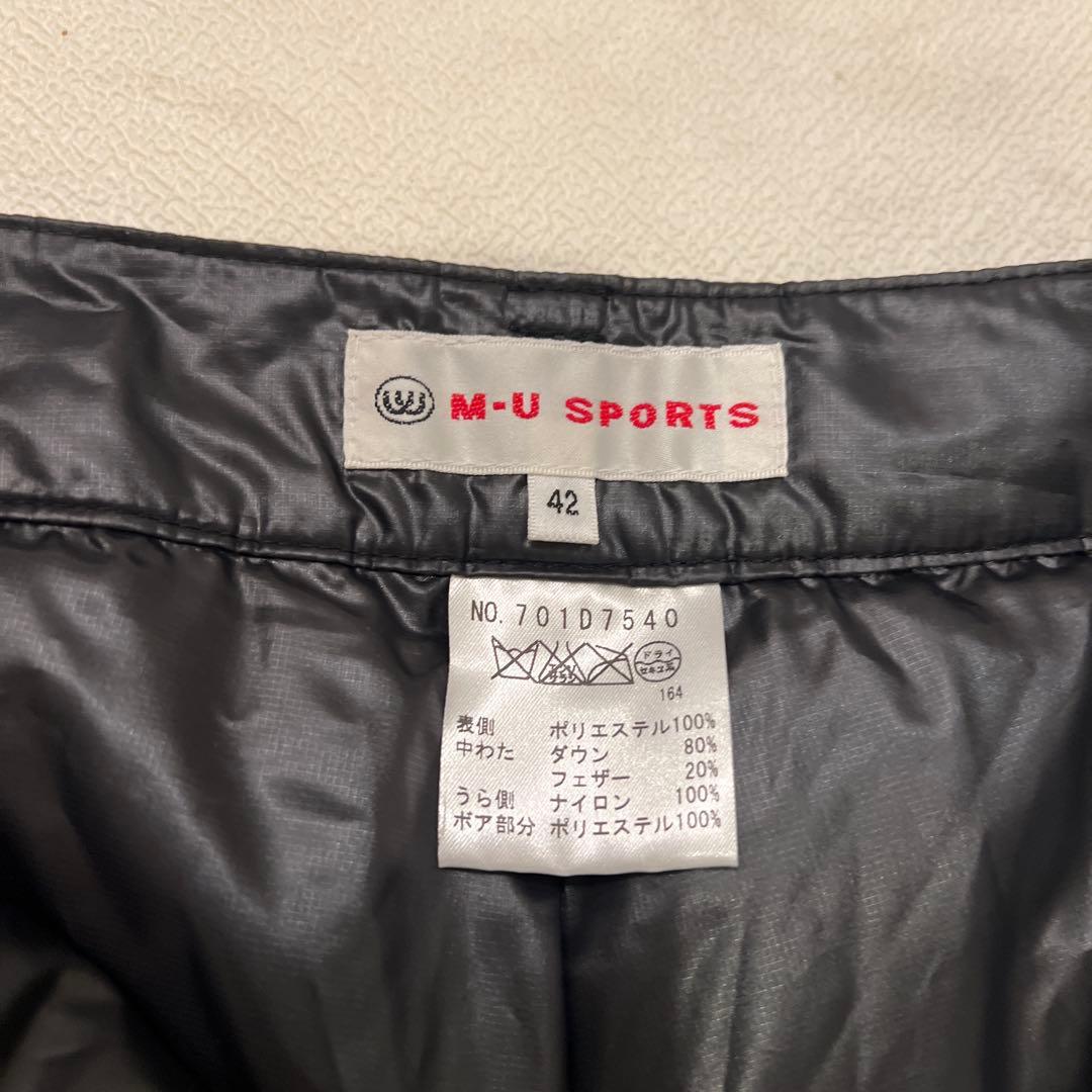 新品未使用　M・U スポーツ　冬用ウェア　レディース　黒　防寒