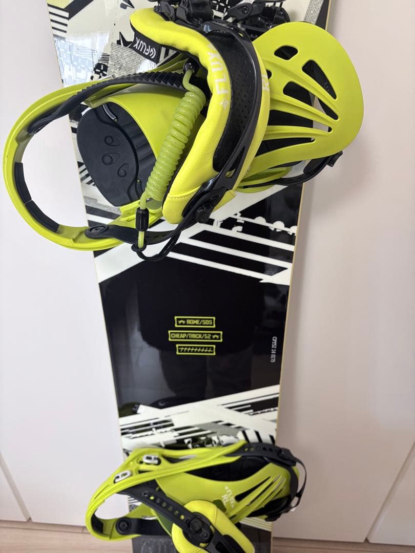 【売切SALE】美品 ROME SDS BURTON スノーボード　4点セット