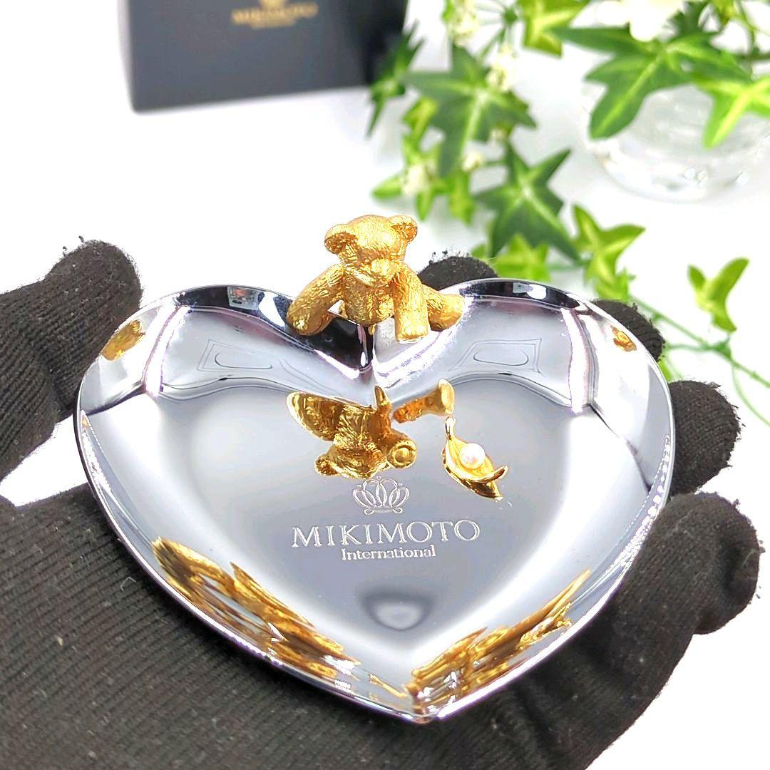 MIKIMOTO ハート型アクセサリーケース